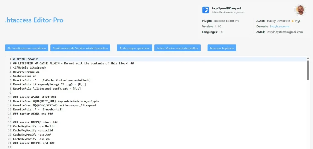 .htaccess Editor Pro_1